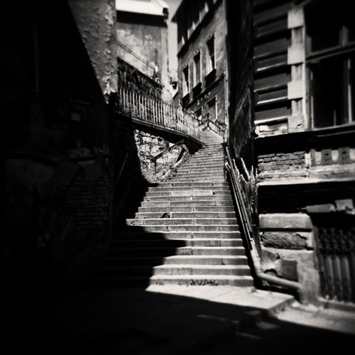 Schodowa Street, Bielsko Biala, Poland